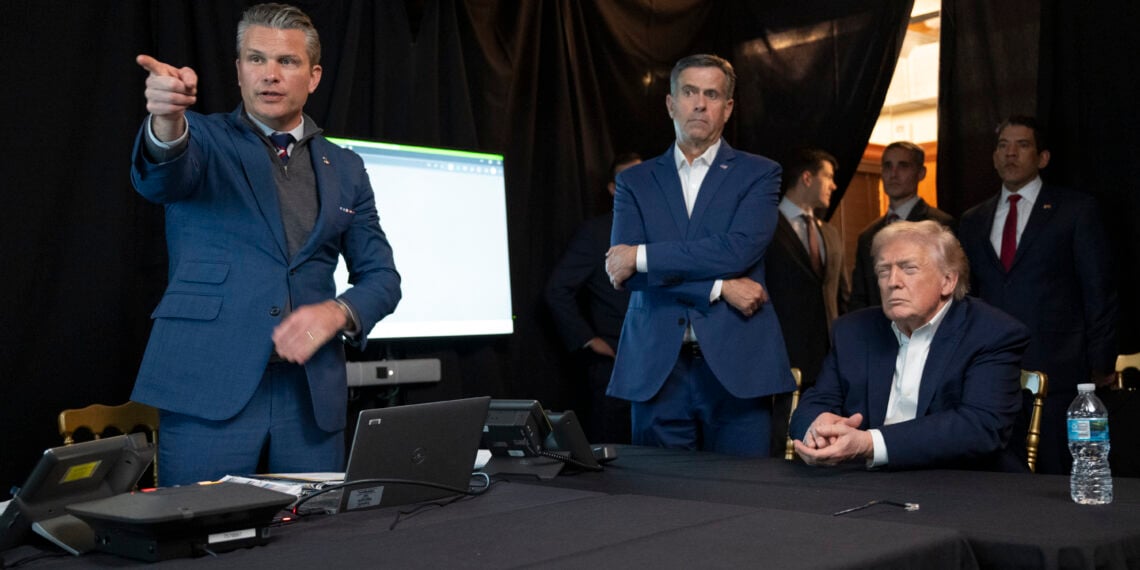 President Donald Trump monitors U.S. military operations in Venezuela, from Mar-a-Lago Club in Palm Beach, Florida, on Saturday, January 3, 2026. (Official White House Photo by Molly Riley)