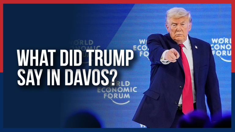 What Did Trump Say in Davos? – Independence Avenue Media