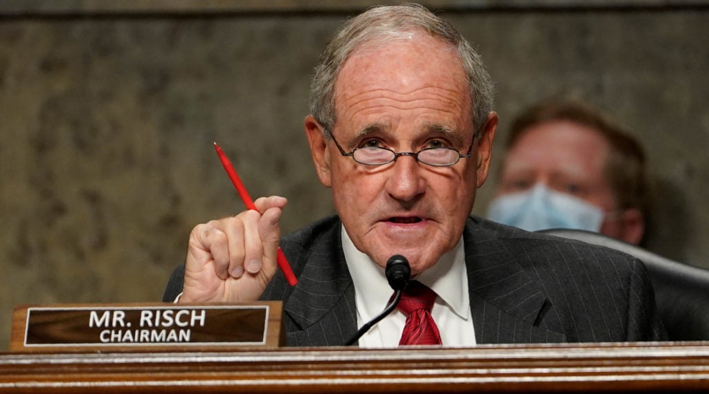 Senate Foreign Relations Committee Chairman Sen. James Risch.