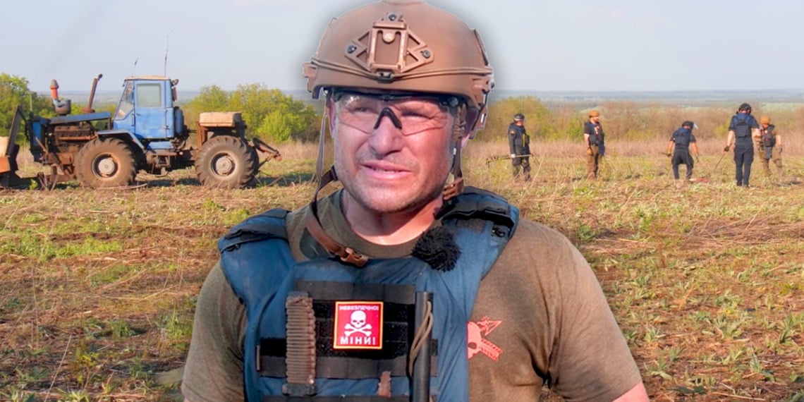 The American Green Beret Clearing Mines in Ukraine – Independence Avenue Media