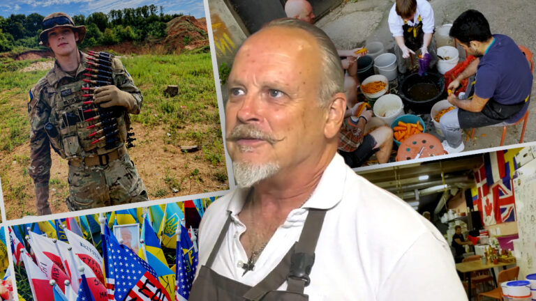 A Florida Lawyer Lost His Son in Ukraine. Now He's a Volunteer Cooks 20 Kilometers From the Front – Independence Avenue Media